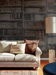 Benjamin Edward Birch Interior Photography Toronto Ontario Canada. High Point, North Carolina. 313 Spaces. Fine and Dandy Wallcoverings, Alfredo Paredes. Schwung Lighting.